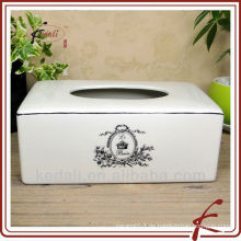 Home Dekoration Porzellan Keramik Tissue Box Serviette Halter Box